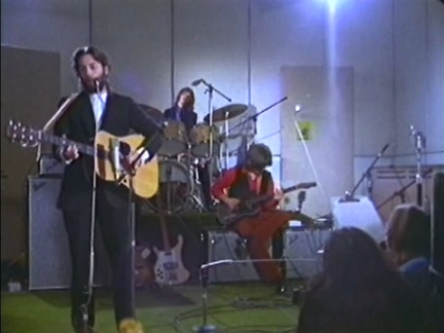 In The Beatles' 'Two of Us,' who is speaking during the song's