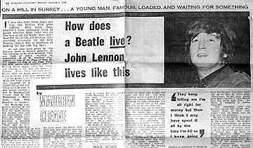 Beatle John Lennon's handwritten I'm Only Sleeping lyrics expected to fetch £350K at auction - Liverpool Echo